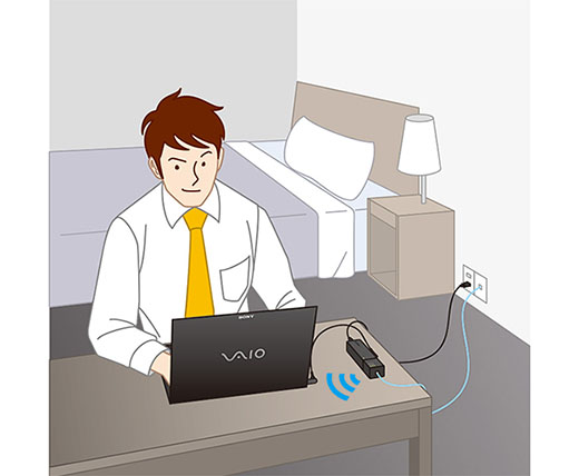 SONY VAIO WI-FI роутер адаптер для ноутбука